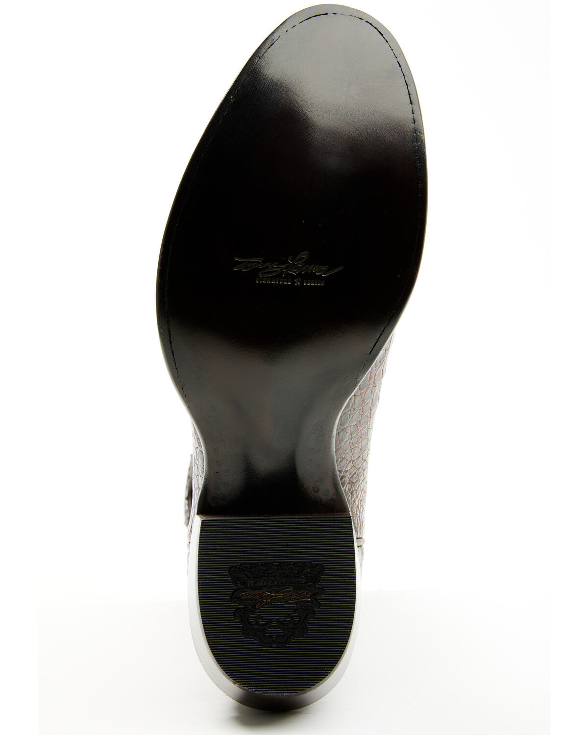 Tony Lama Men's Exotic Caiman Western Boots - Round Toe