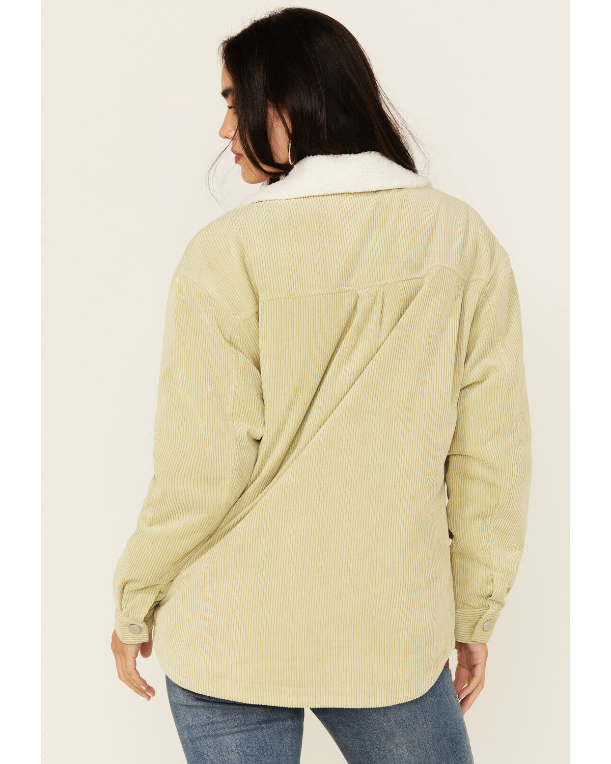 Ashley Women's Corduroy Sherpa Jacket