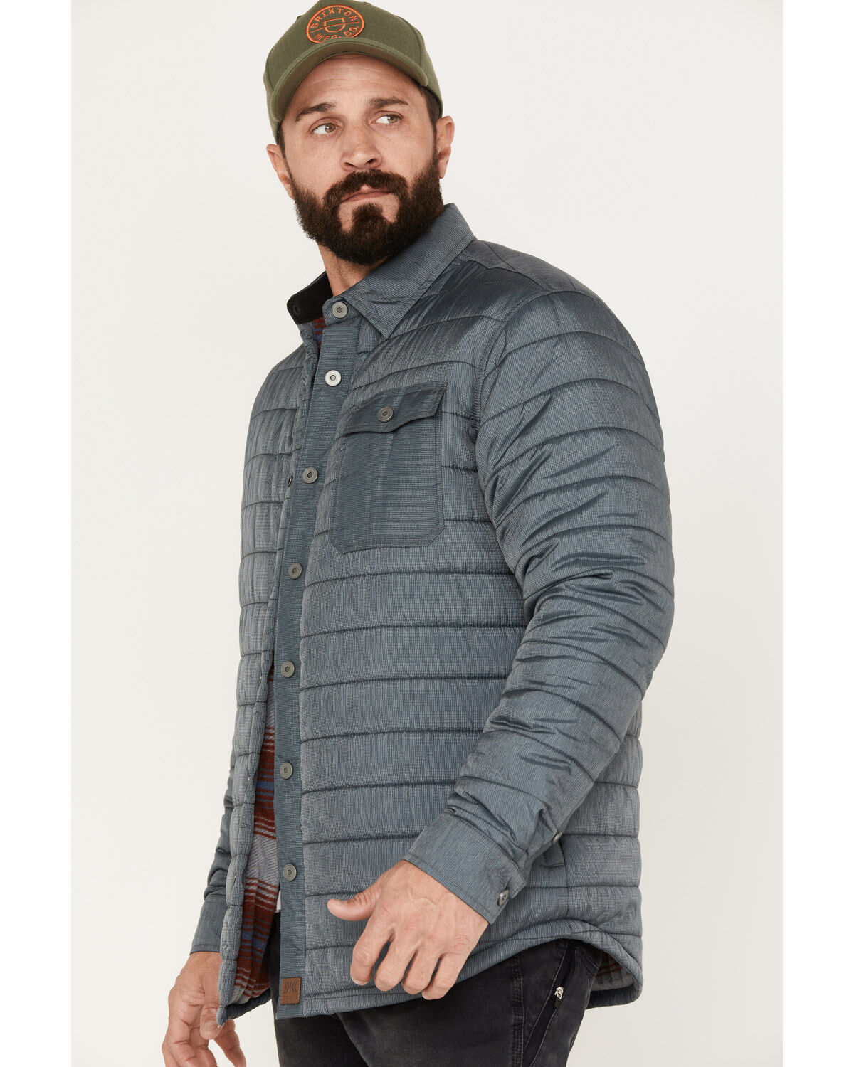 Dakota Grizzly Men's Lucas Quilted Lightweight Fleece Lined Jacket