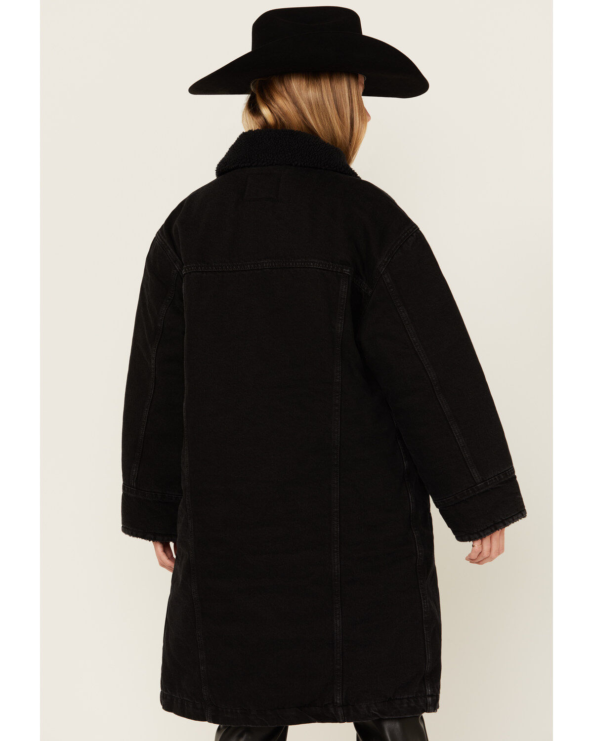 Levi's Women's Longline Padded Trucker Jacket