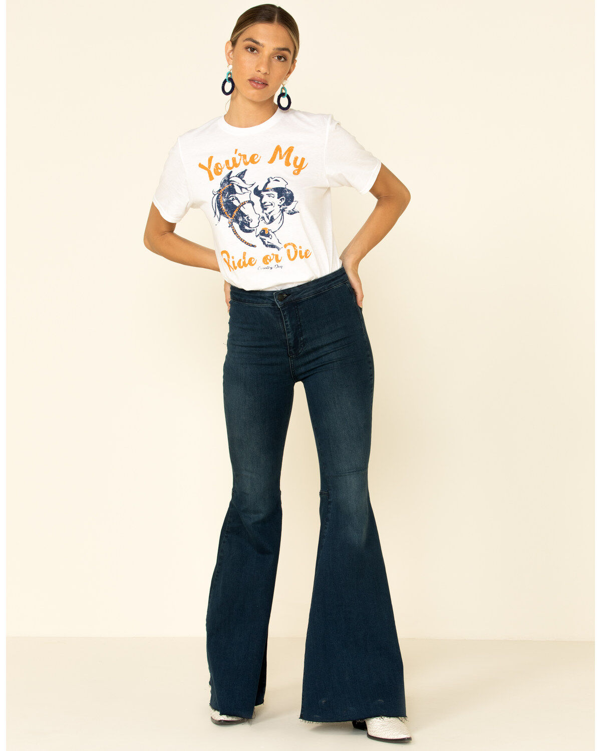 Country Deep Women's You're My Ride Or Die Graphic Tee