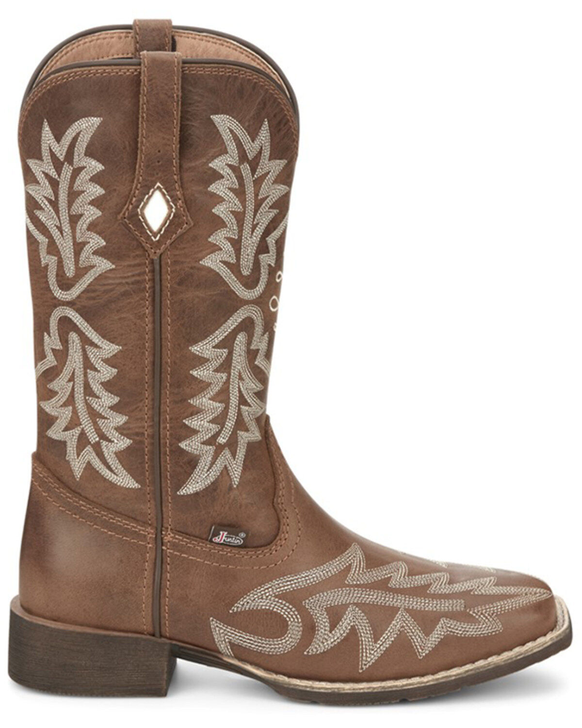 Justin Women's Carsen Western Boots - Broad Square Toe