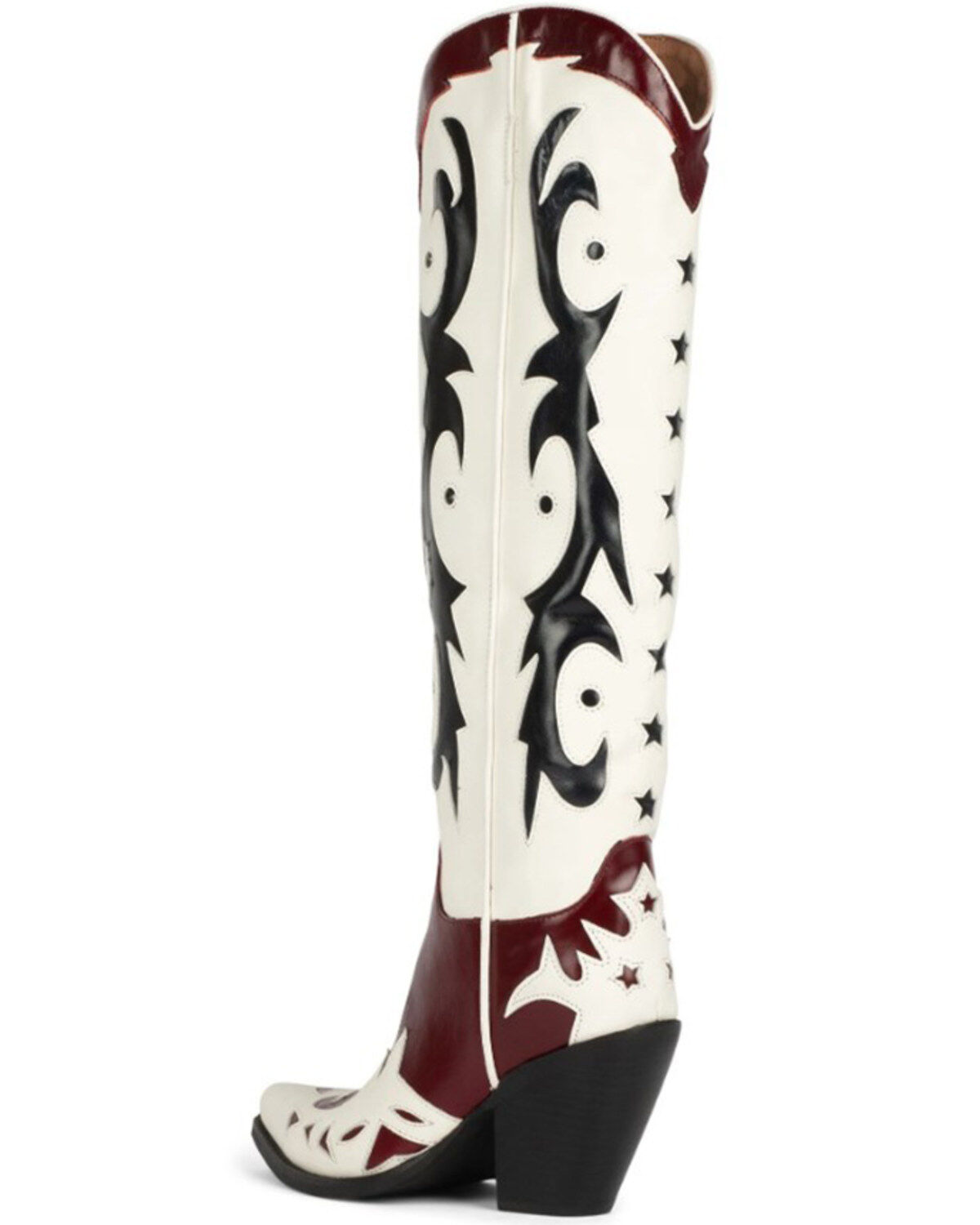 Jeffrey Campbell Women's Starwood Tall Western Boots - Snip Toe