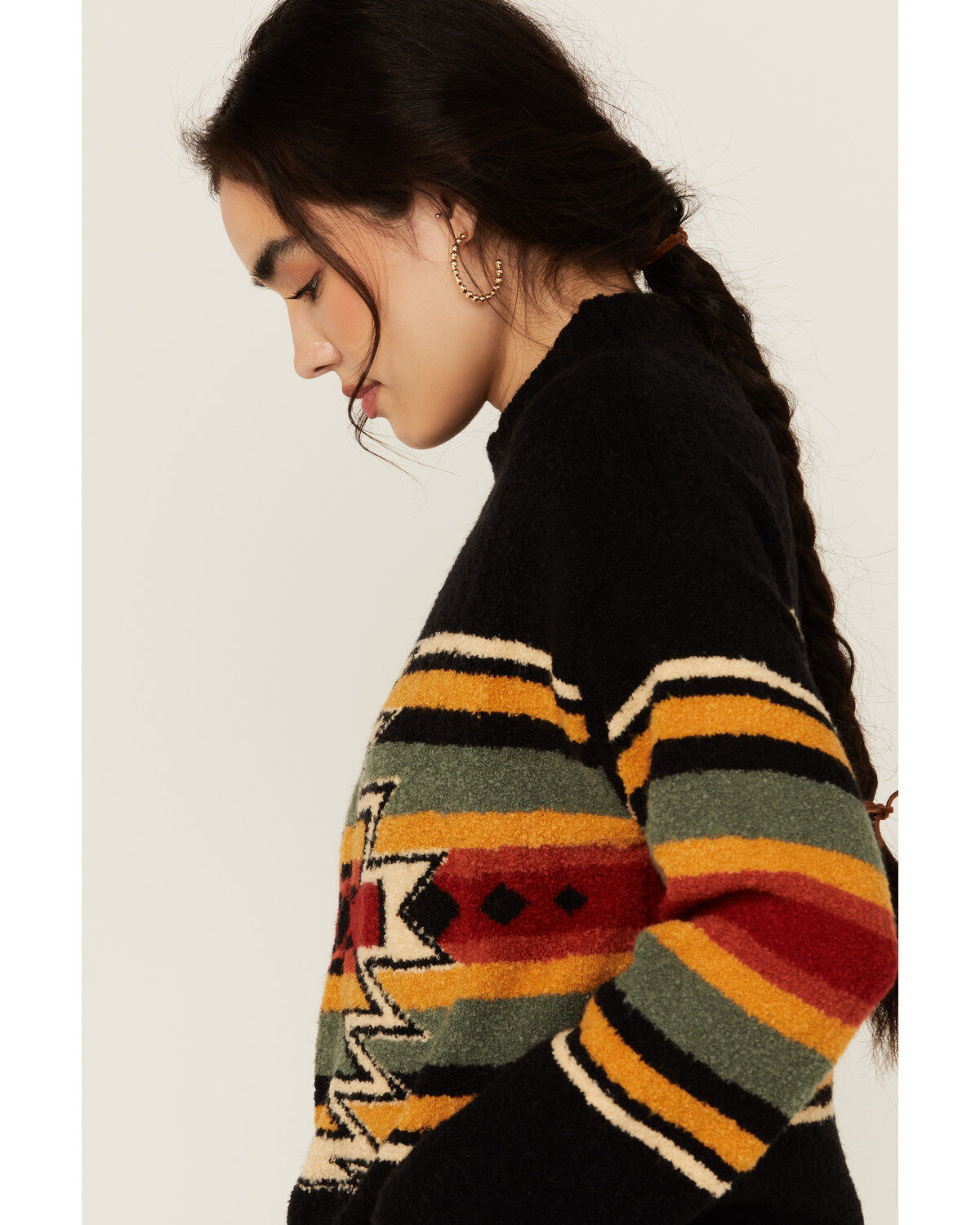 Panhandle Women's Southwestern Print Sweater