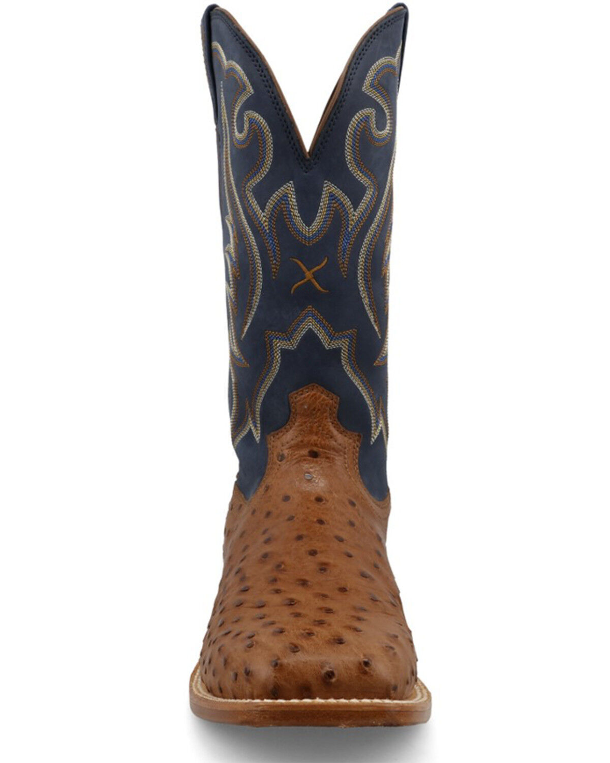Twisted X Men's Reserve Exotic Ostrich Western Boots - Broad Square Toe