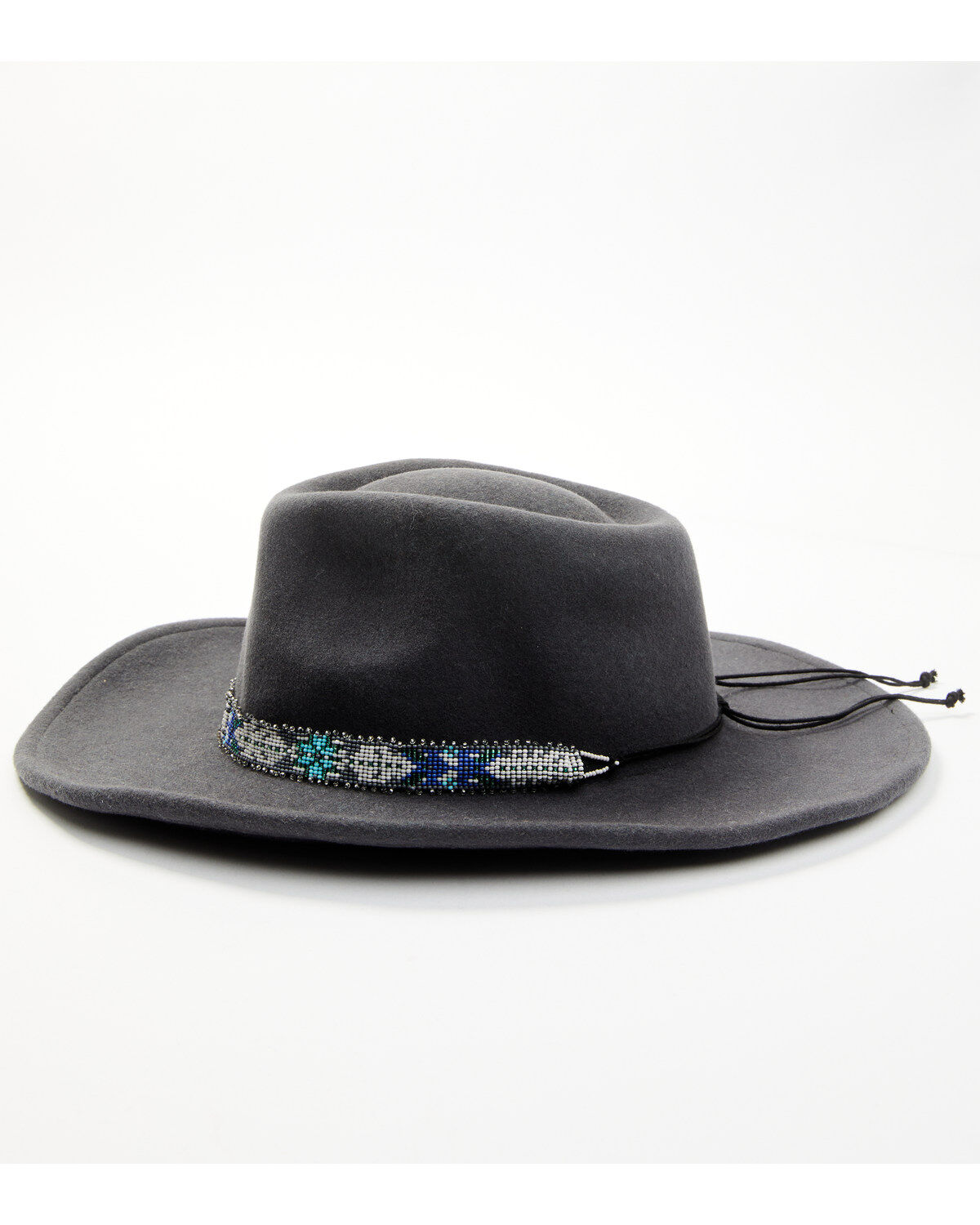 Nikki Beach Women's Wynter Rancher Felt Western Fashion Hat