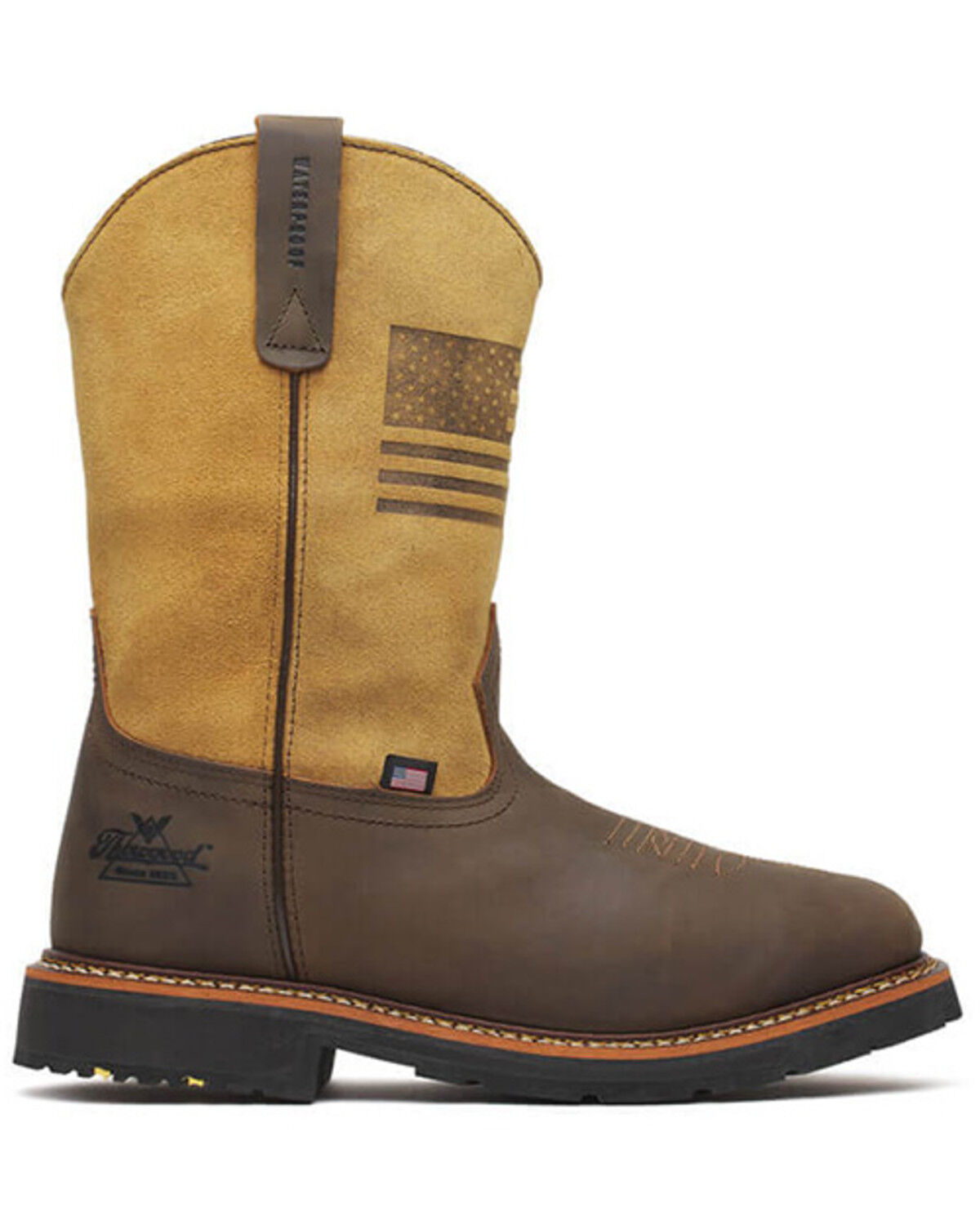 Thorogood Men's 11" Waterproof Wellington Work Boots - Soft Toe