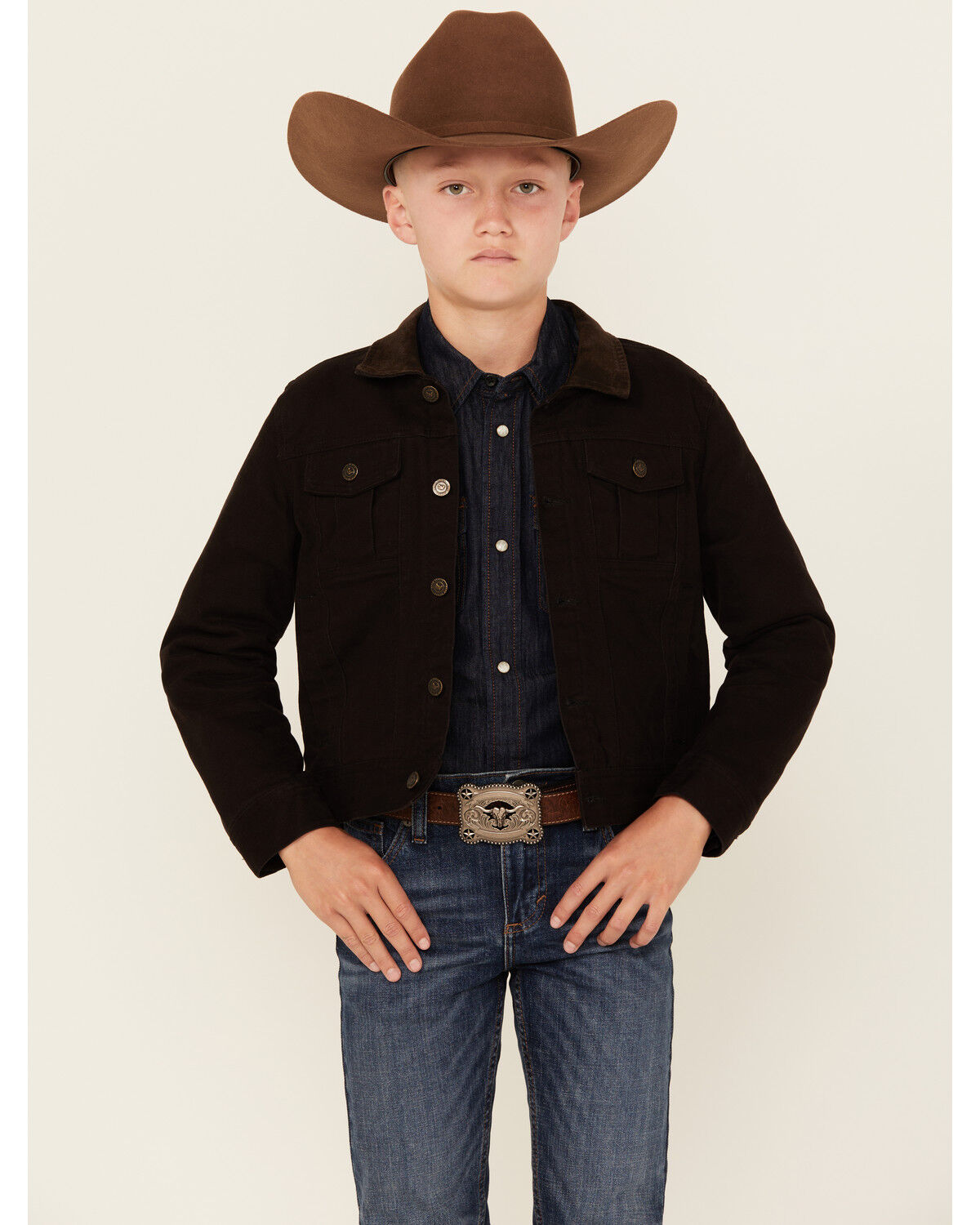 Cody James Boys' Memphis Solid Rancher Jacket