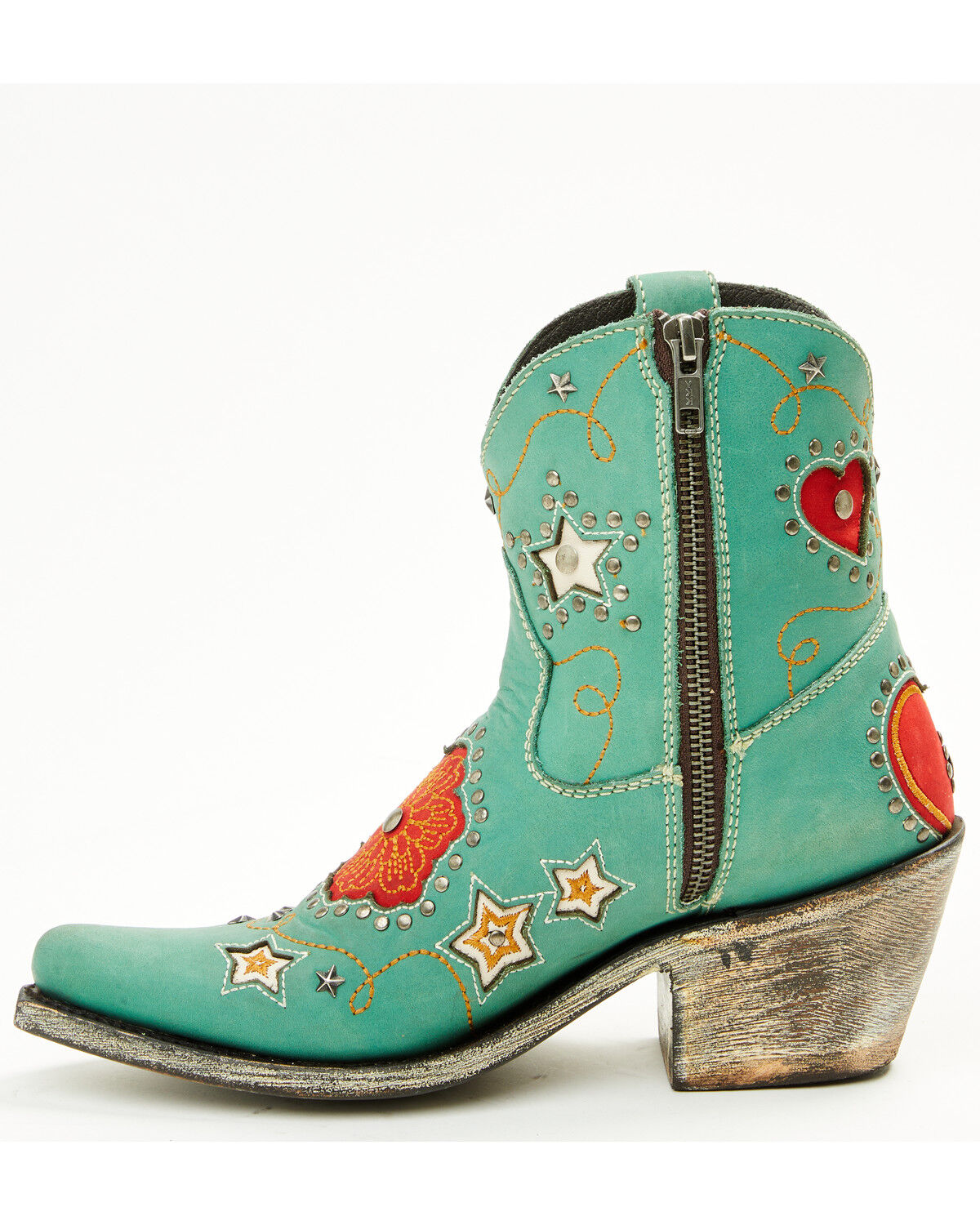 Liberty Black Women's Vegas Turquesa Booties - Snip Toe