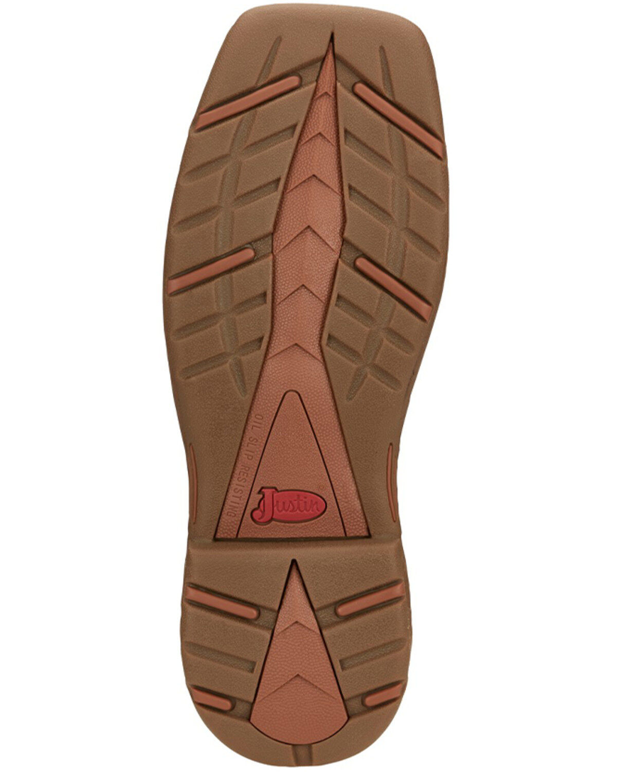 Justin Men's Rush Short Base Performance Western Boots - Broad Square Toe