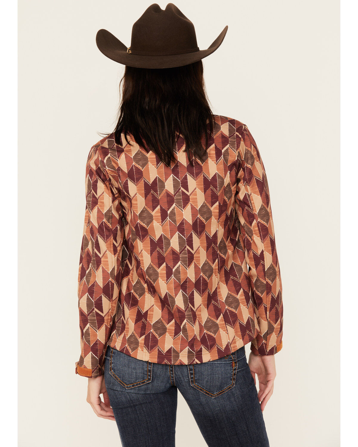 Shyanne Women's Abstract Western Softshell Jacket