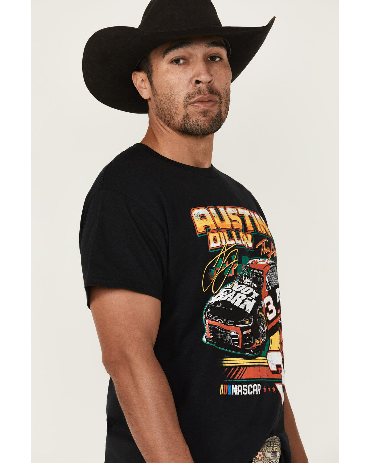 Nascar Men's Boot Barn Exclusive Austin Dillon Short Sleeve Graphic T-Shirt