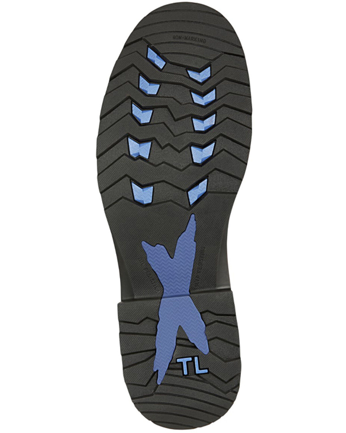 Tony Lama Men's Boom Saddle Cowhide Pull-On  Western Work Boots - Soft Toe