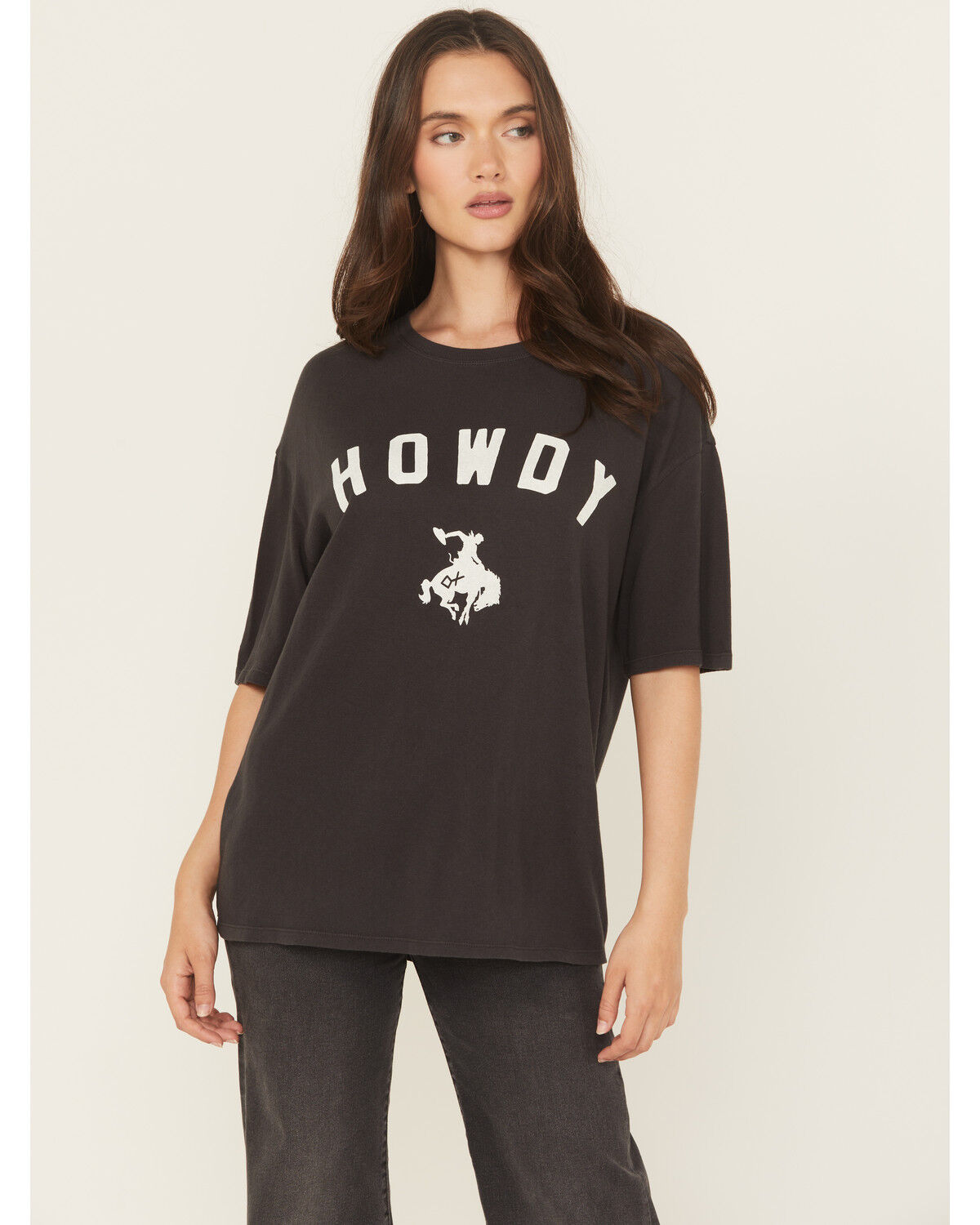 Z Supply x Diamond Cross Ranch Women's Howdy Not My First Rodeo Short Sleeve Graphic Tee