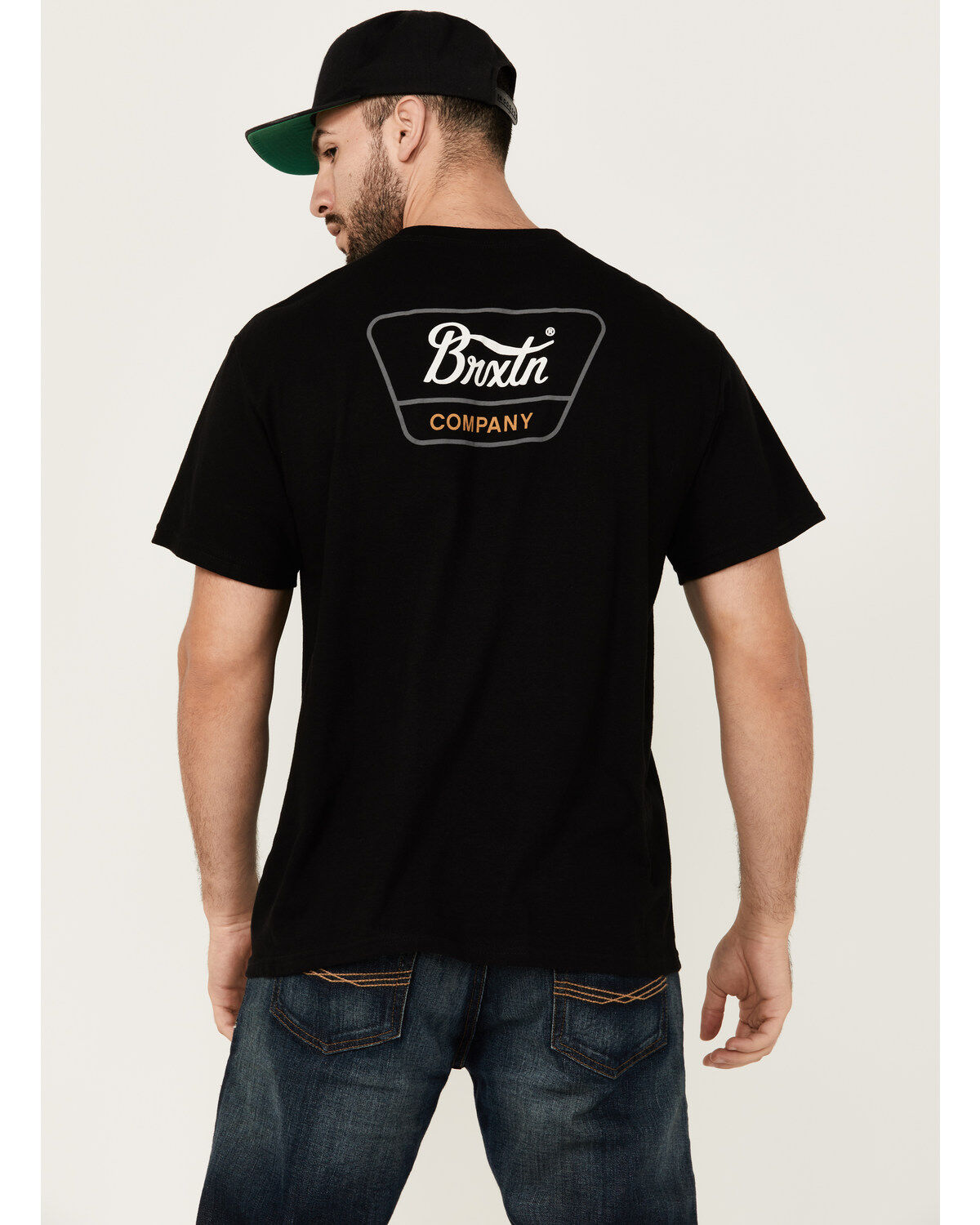 Brixton Men's Linwood Logo Short Sleeve Graphic T-Shirt