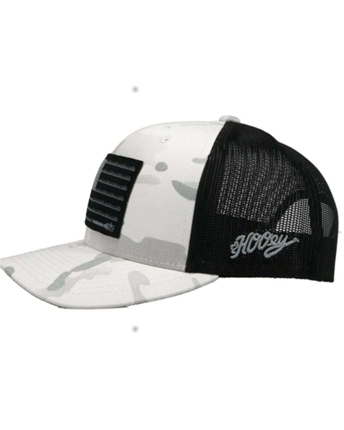 Hooey Men's Liberty Roper Camo Print Trucker Cap