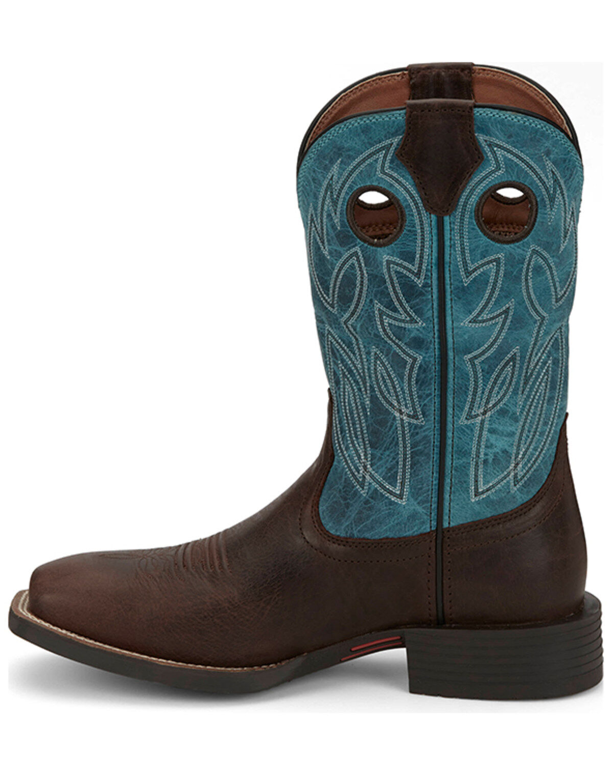 Justin Men's 11" Bowline Western Boots - Broad Square Toe