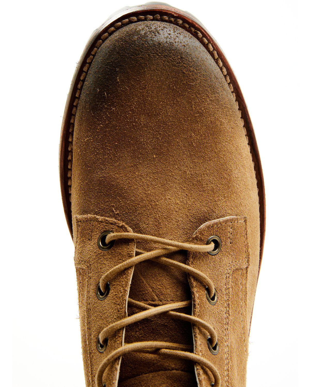 Brothers and Sons Men's Countryman Suede Casual Boots - Round Toe