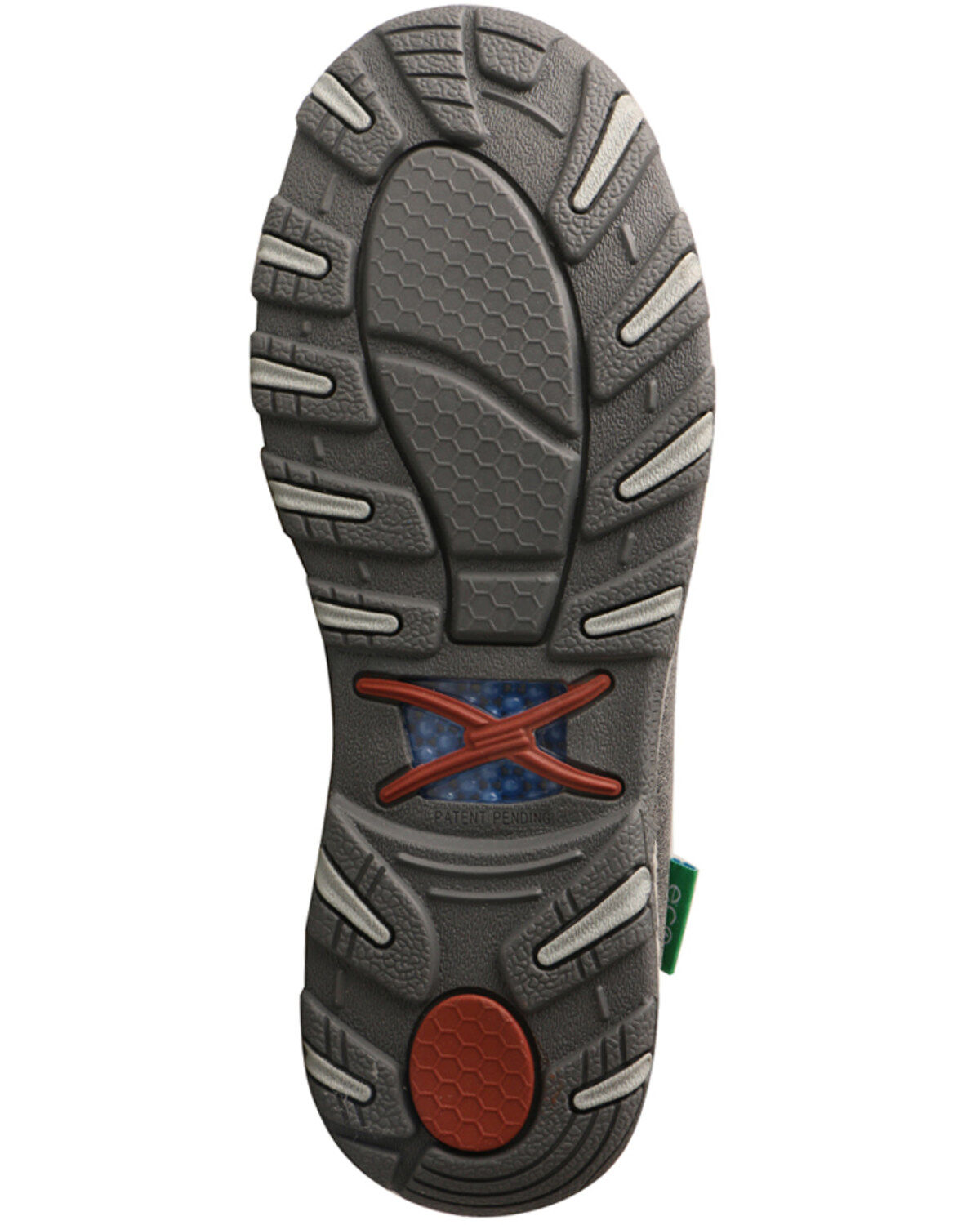 Twisted X Women's Silver CellStretch Boat Shoes - Moc Toe