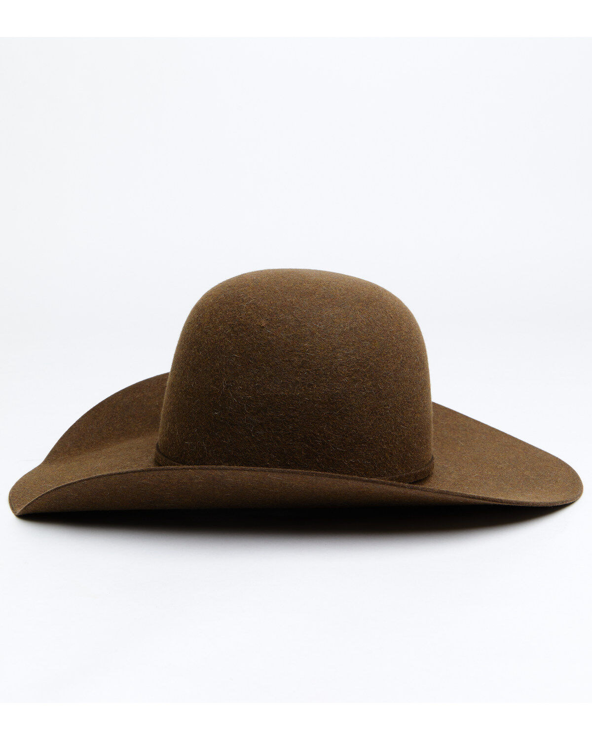 Rodeo King Men's 7X Open Crown Fur Felt Western Hat