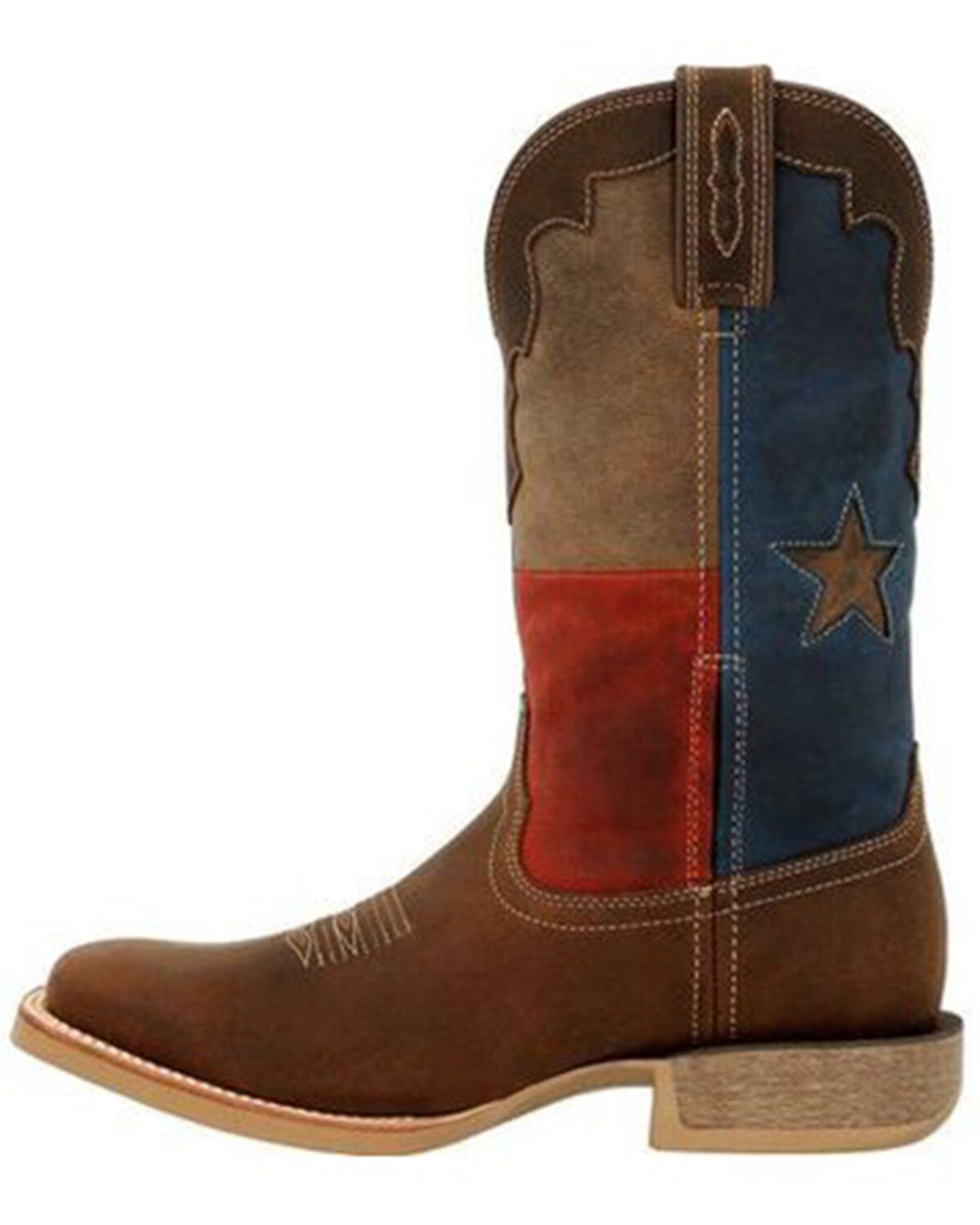Durango Men's Rebel Pro Texas Flag Western Boots - Broad Square Toe