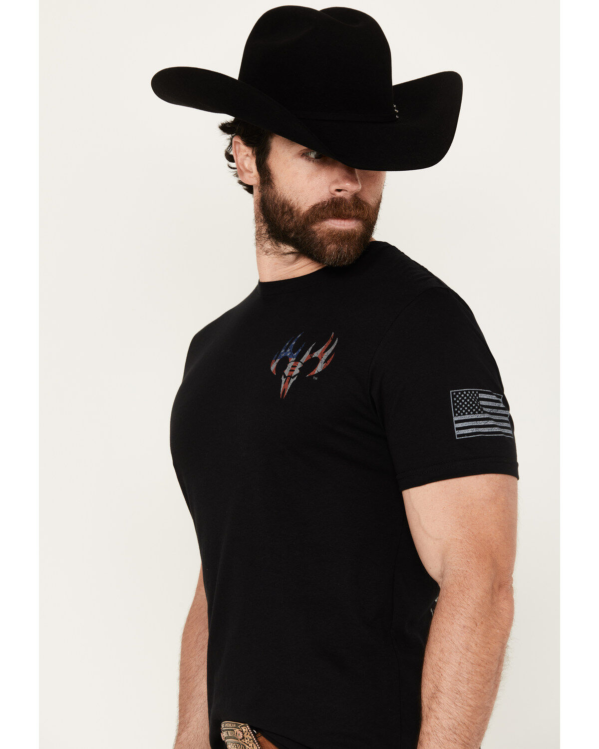 Buckwear Men's More Spine Short Sleeve Graphic T-Shirt