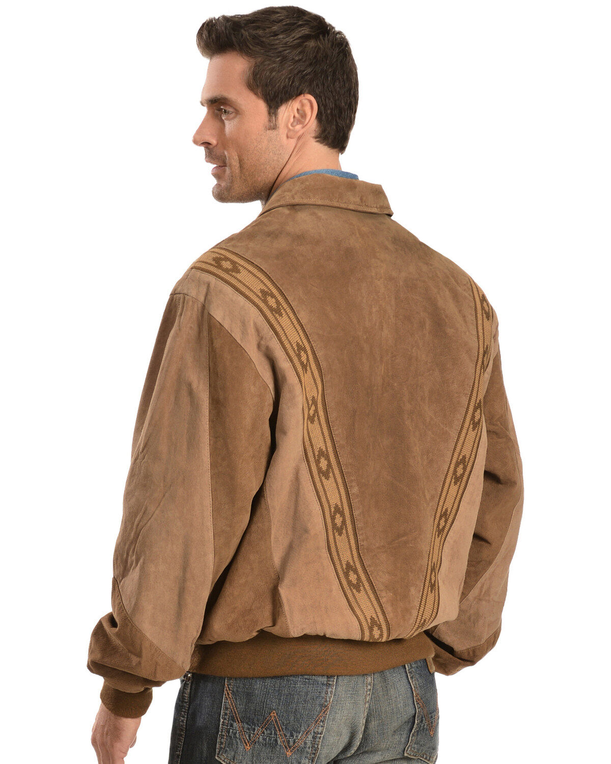 Scully Boar Suede Leather Arena Jacket