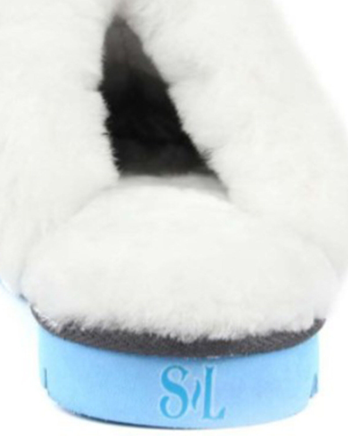 Superlamb Women's Onager Charcoal Suede Leather Casual Slip-On Mule