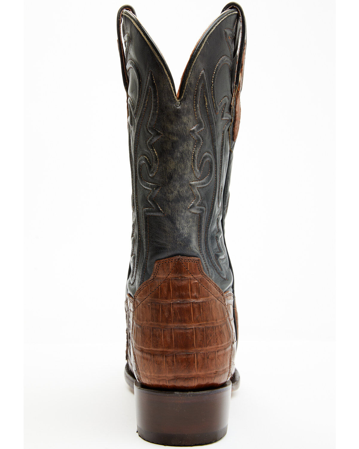 Dan Post Men's 12" Exotic Caiman Western Boots - Round Toe