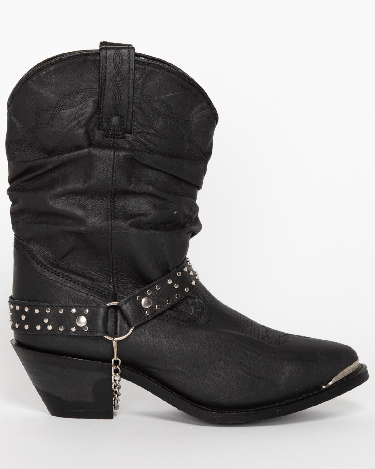 Shyanne Women's Tammye Slouch Harness Fashion Boots - Round Toe