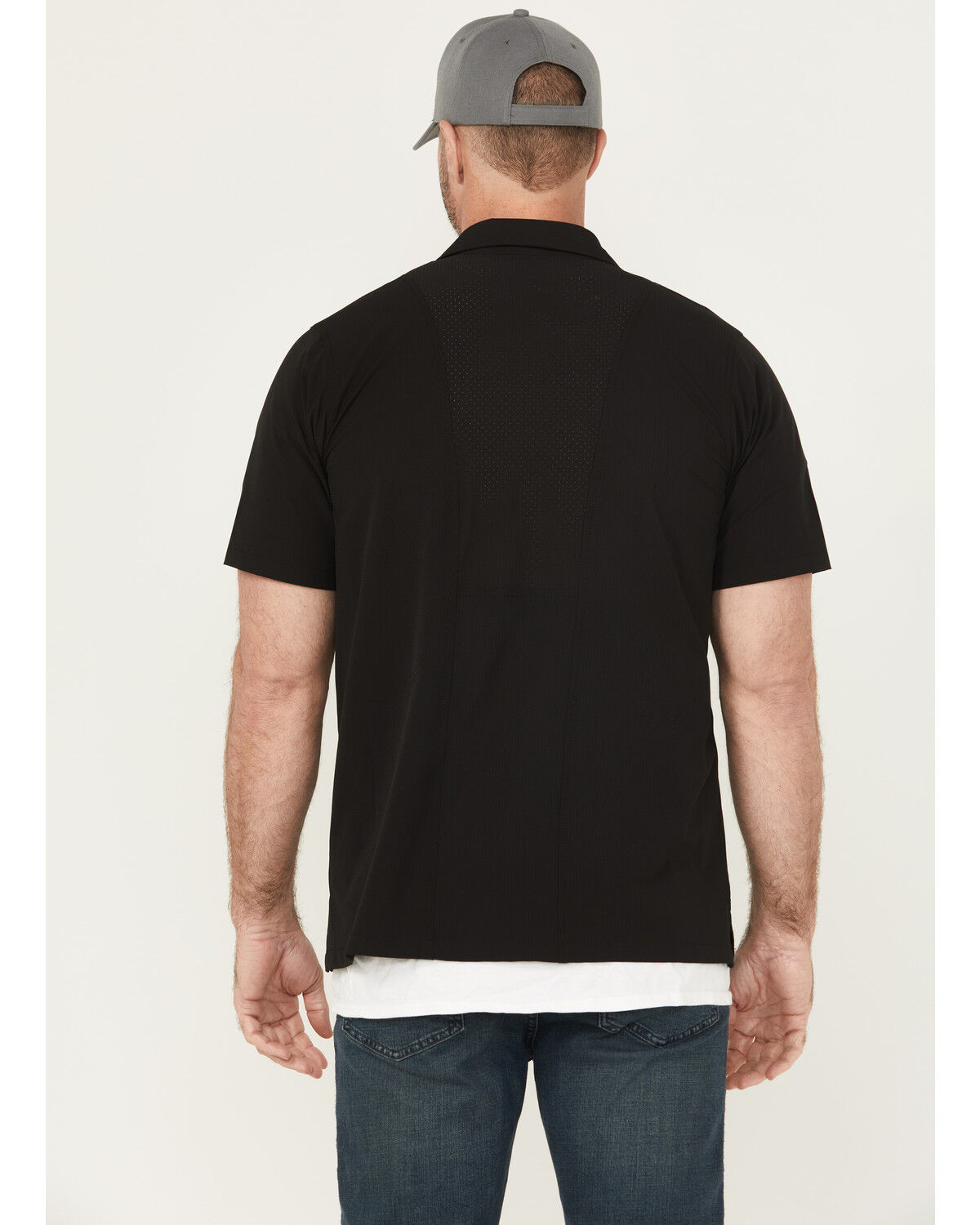 Dickies Men's Solid Pro Short Sleeve Button-Down Performance Work Shirt