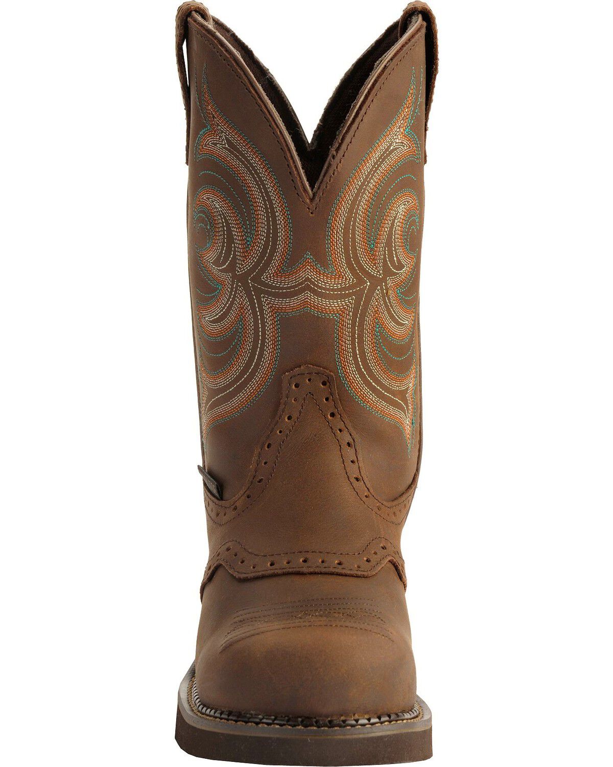 Justin Gypsy Women's Wanette 11" Brown EH Work Boots - Steel Toe