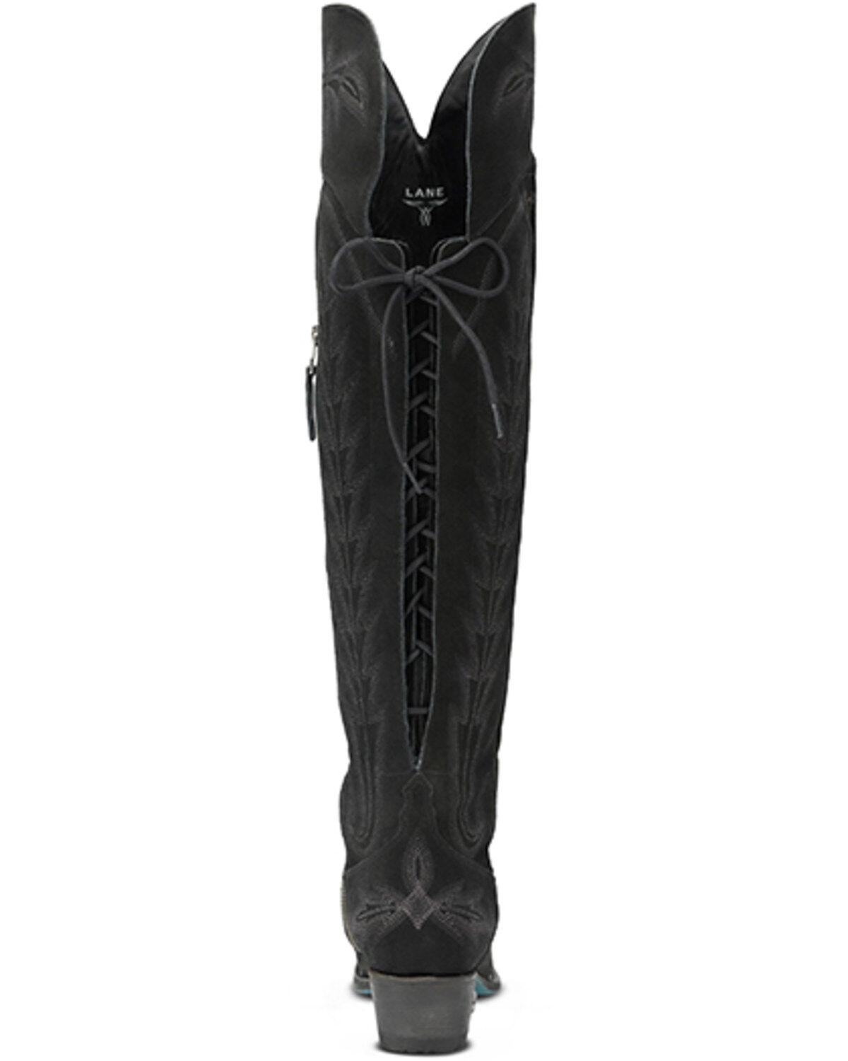 Lane Women's Lexington Over The Knee Suede Western Boots - Snip Toe