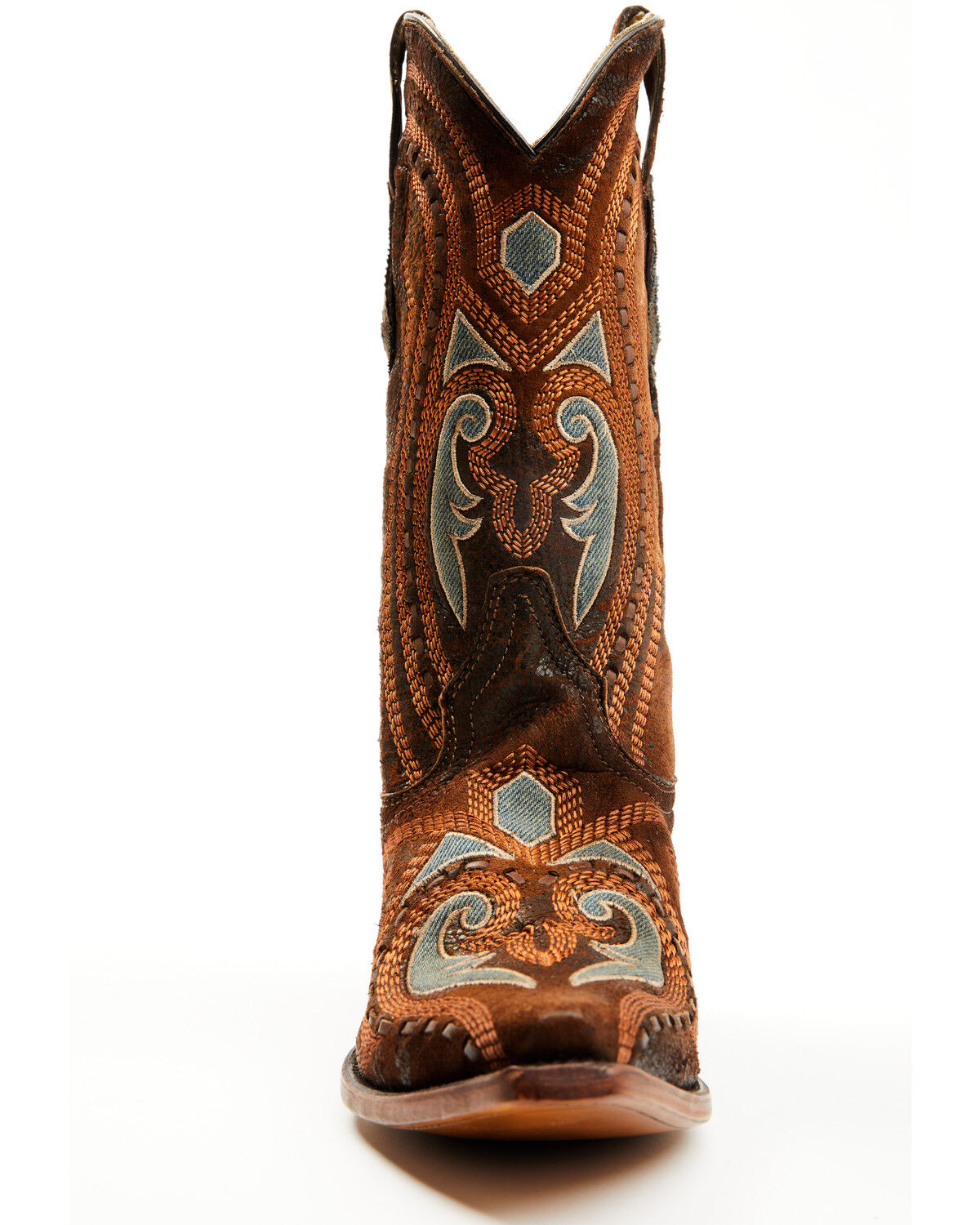 Corral Men's Overlay And Embroidered Western Boots - Snip Toe