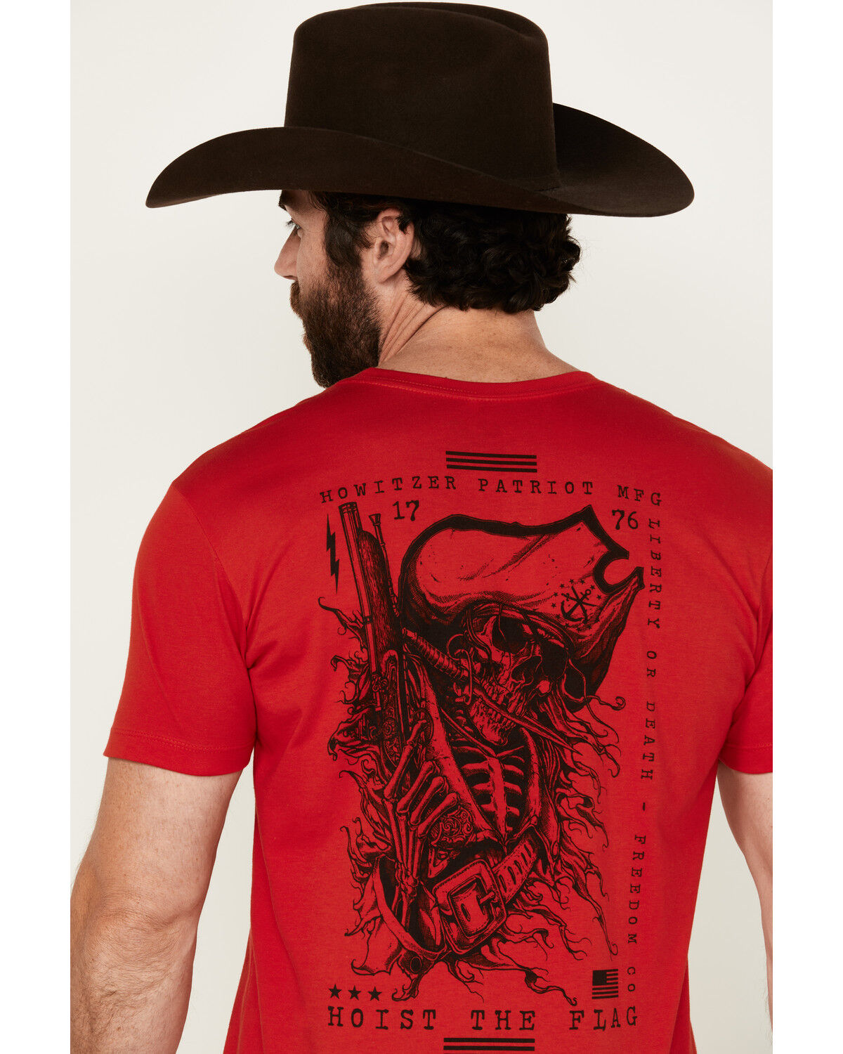 Howizter Men's Hoist The Flag Short Sleeve Graphic T-Shirt