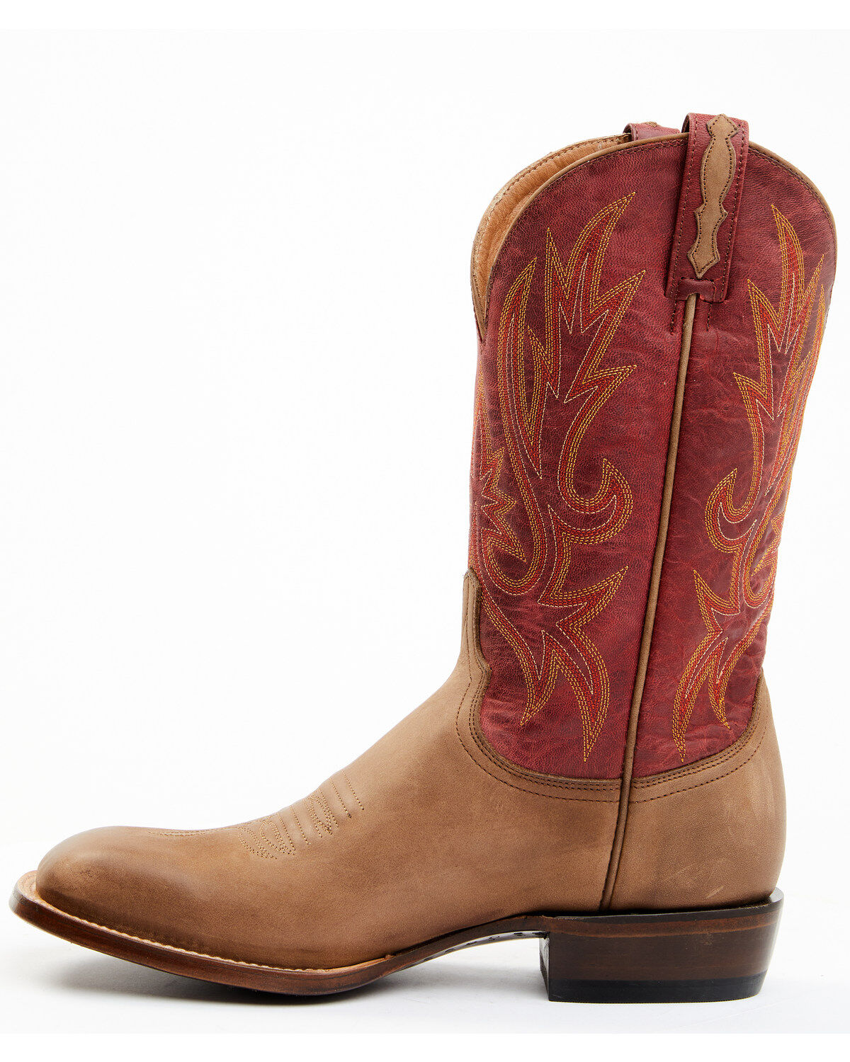 Lucchese Men's Gordon Western Boot - Broad Square Toe