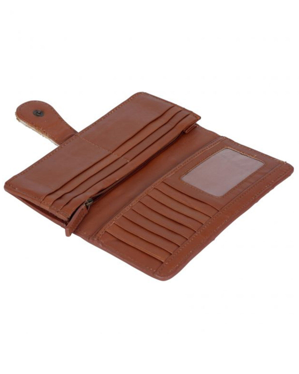 Myra Bag Women's Bleu Hair-On Wallet