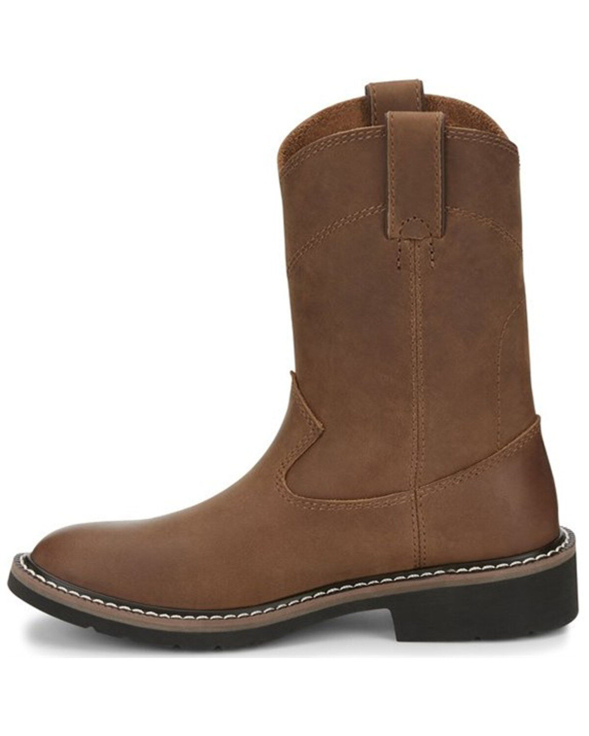Justin Boys' Roper Western Boots - Round Toe