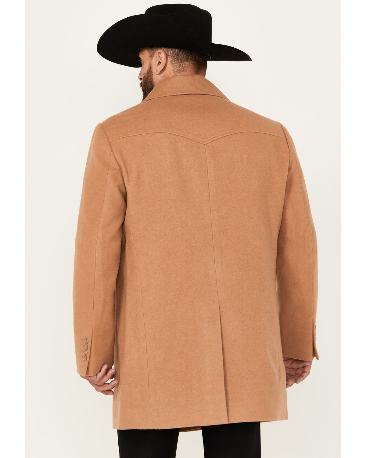 Cody James Black 1978® Men's Men's Alpine Wool Dress Coat