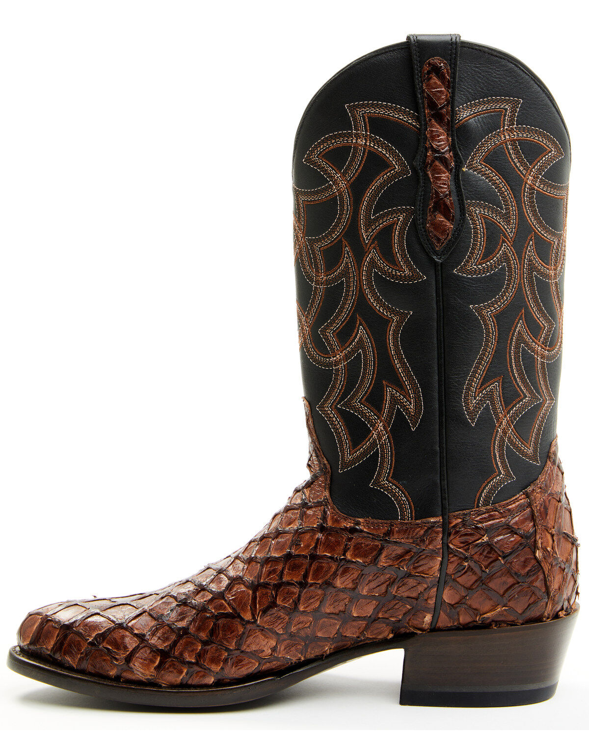 Cody James Men's Exotic Pirarucu Western Boots - Round Toe