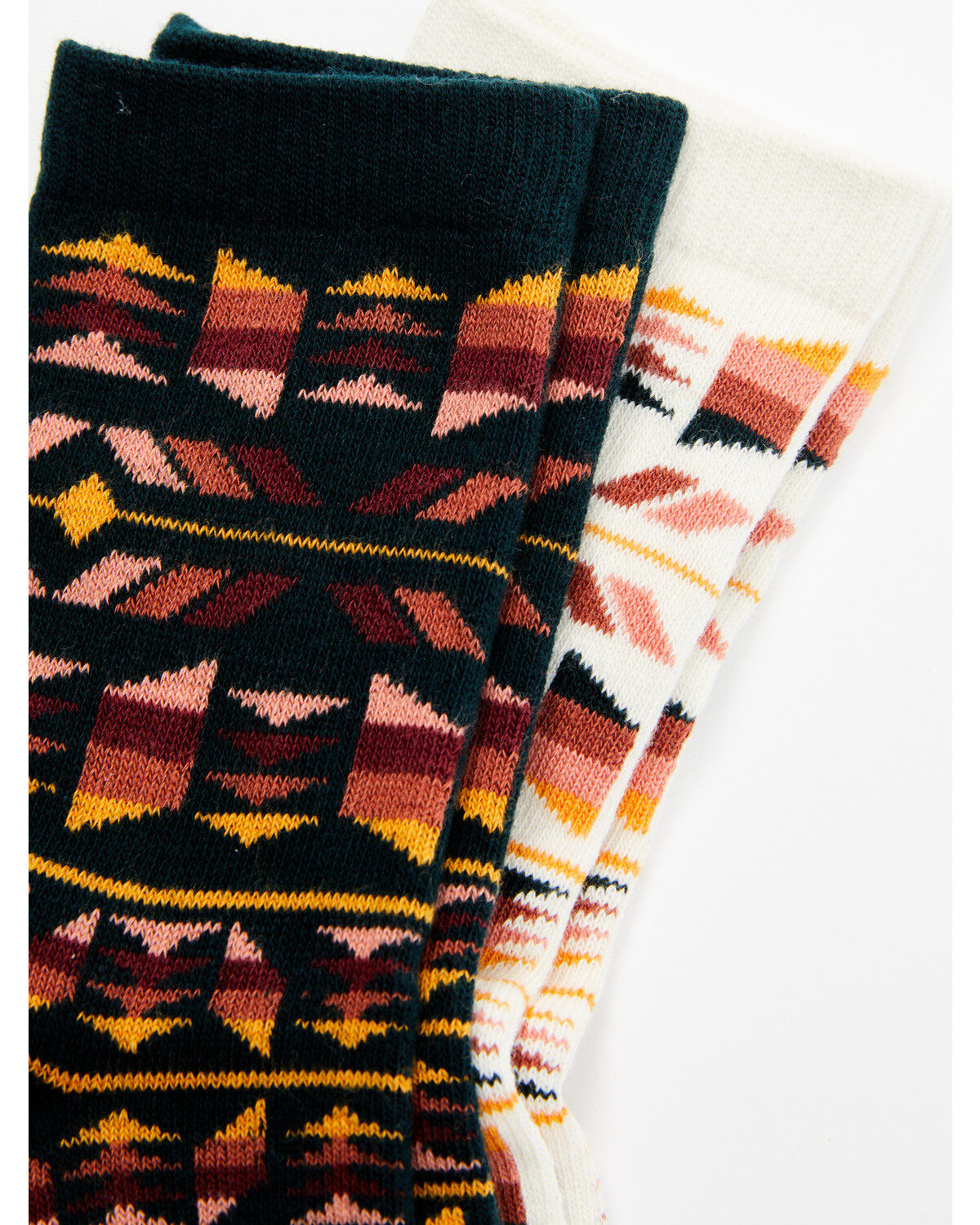 Shyanne Girls' Josie Southwestern Print Socks - 2 Pack