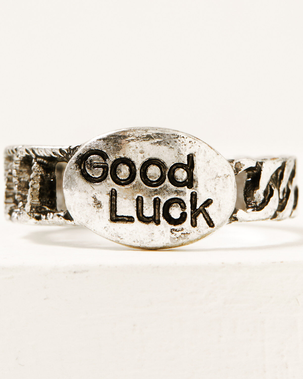 Shyanne Women's Heart Cross Ring Set