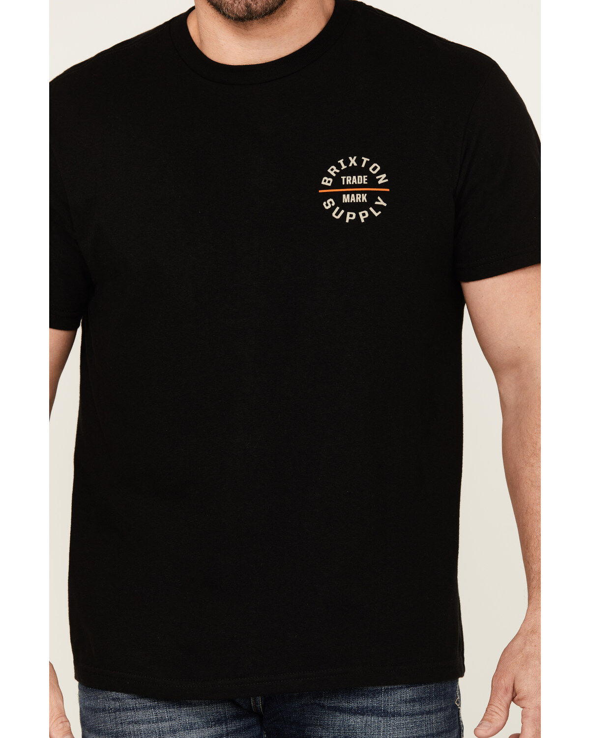 Brixton Men's Oath Logo Short Sleeve Graphic T-Shirt