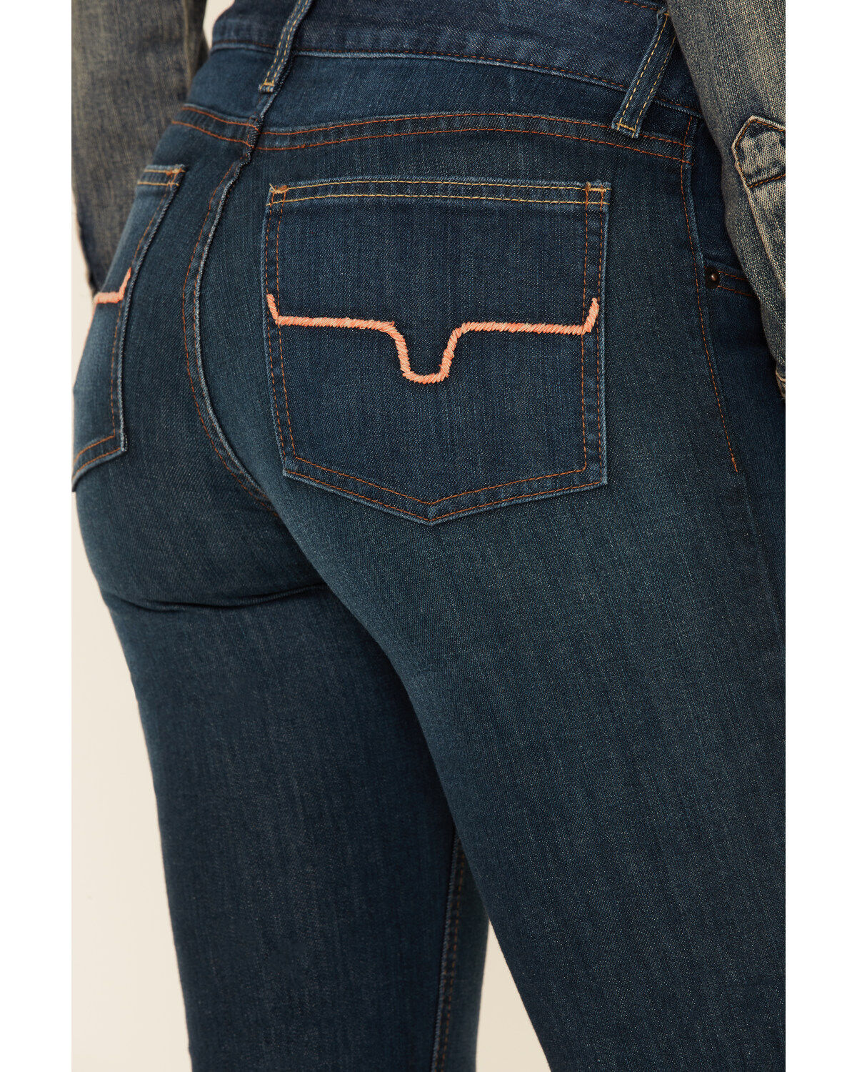 Kimes Ranch Women's Dark Wash Lola Raw Trousers