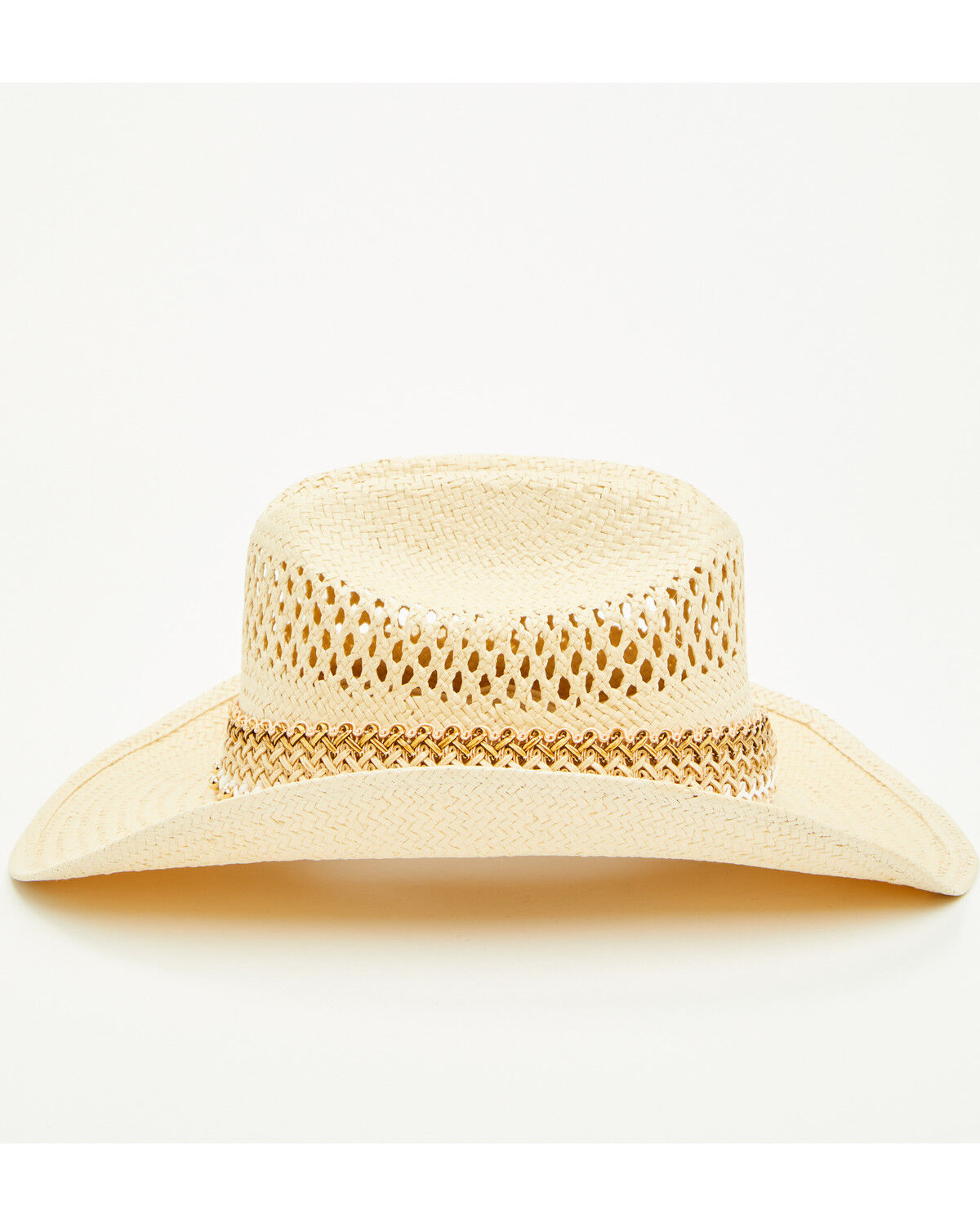 Shyanne Women's Beaded Straw Cowboy Hat