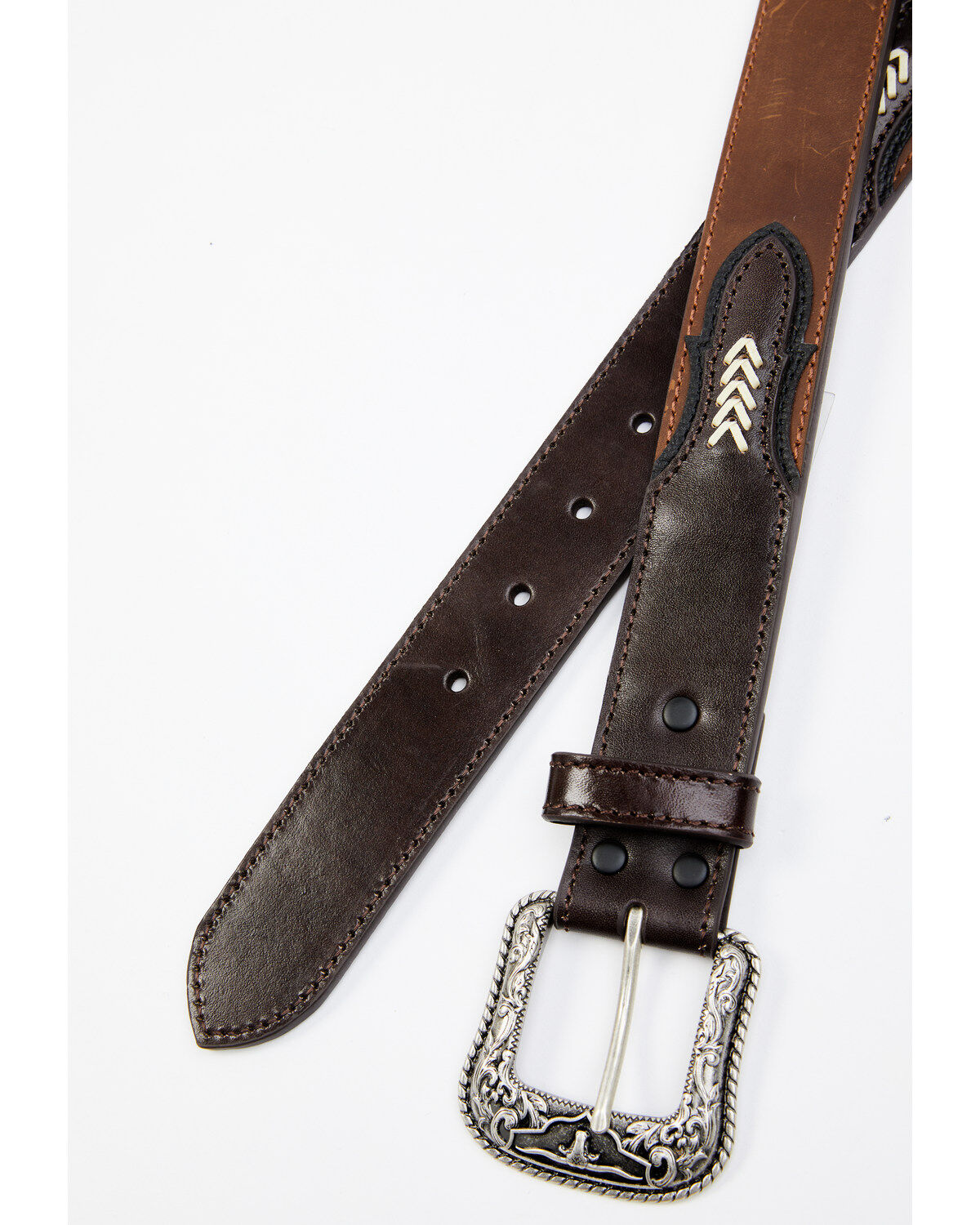 Cody James Men's Praying Cowboy Concho Belt
