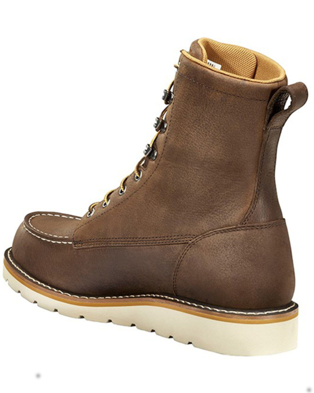 Carhartt Men's WP Soft Toe 8" Lace-Up Wedge Work Boots - Moc Toe
