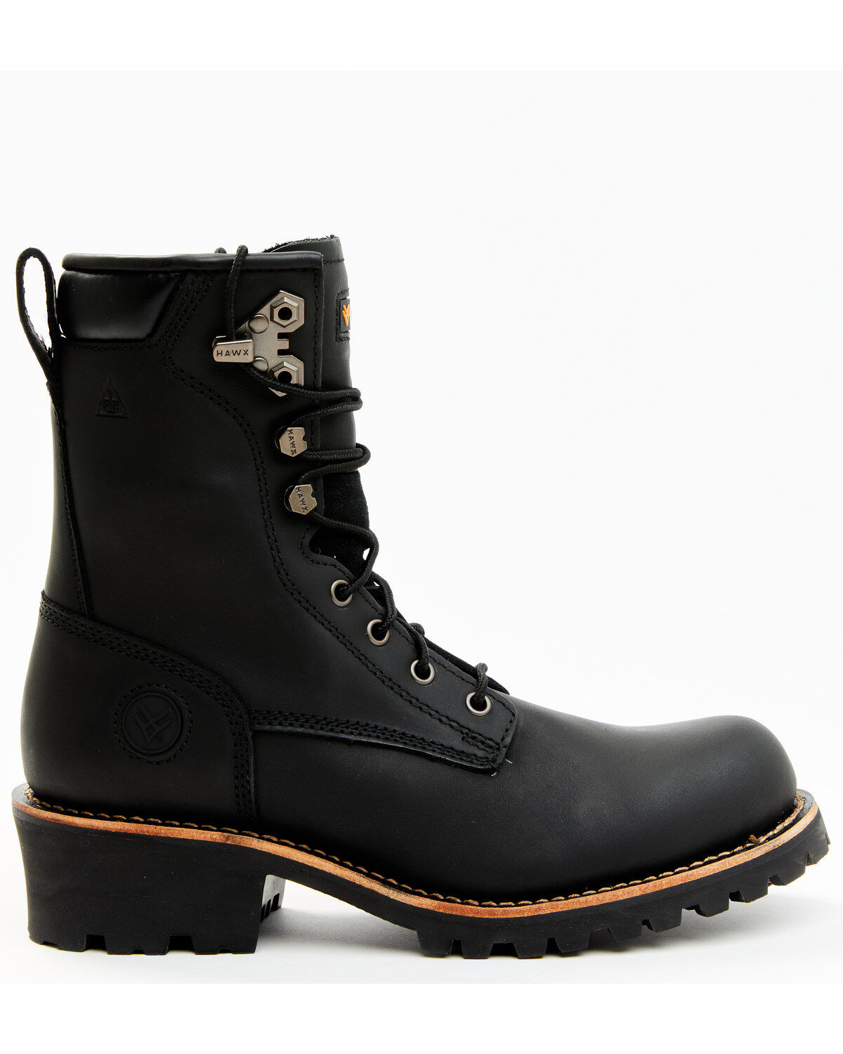 Hawx Men's 8" Logger Work Boots - Soft Toe