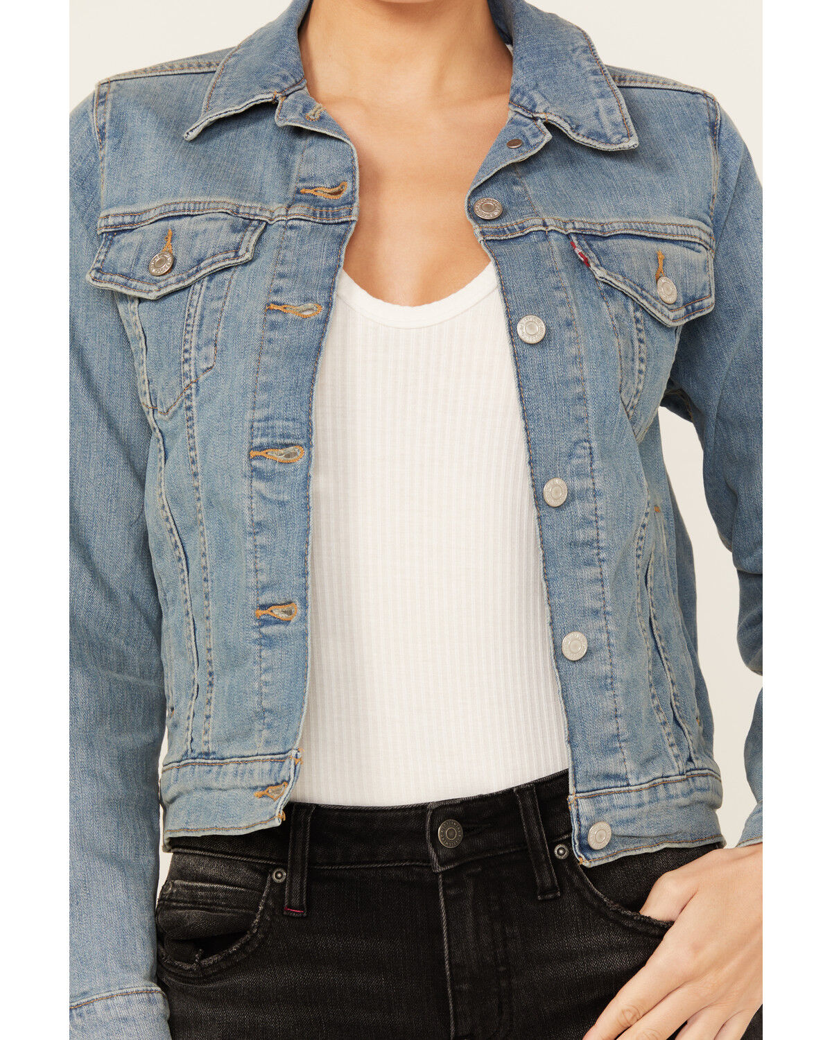 Levi's Women's Stone Wash Denim Original Trucker Jacket