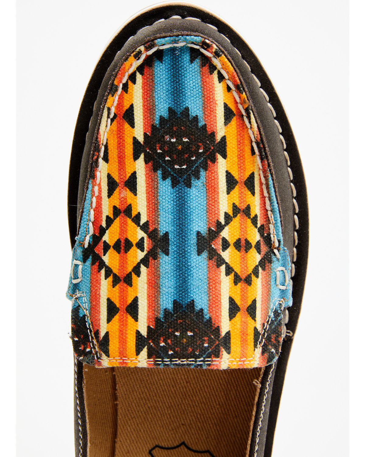 Myra Bag Women's Laguna Southwestern Print Slip-On Sneakers - Moc Toe